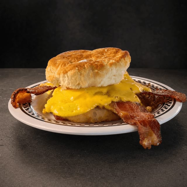 Bacon, Egg & Cheese Sandwich.