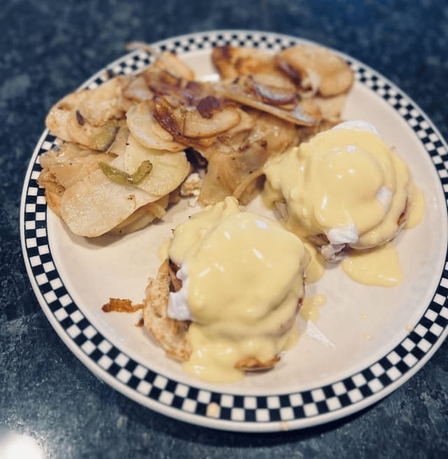 Eggs Benedict.