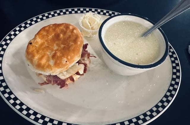 Country Ham Biscuit.