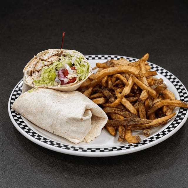 Grilled Caesar Wrap.