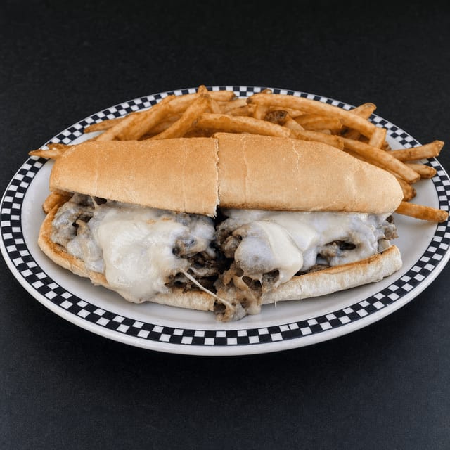 Philly Cheesesteak Sandwich.