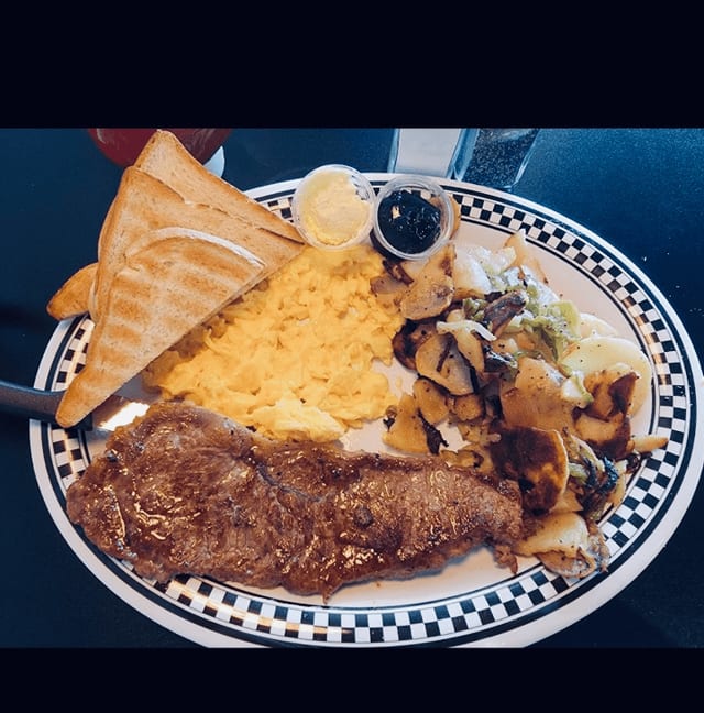 Steak & Eggs.